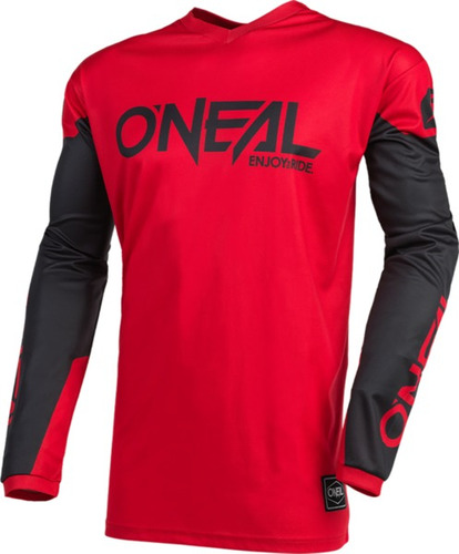 Polera Oneal Element Threat Motocross Bicicleta Rojo/negro