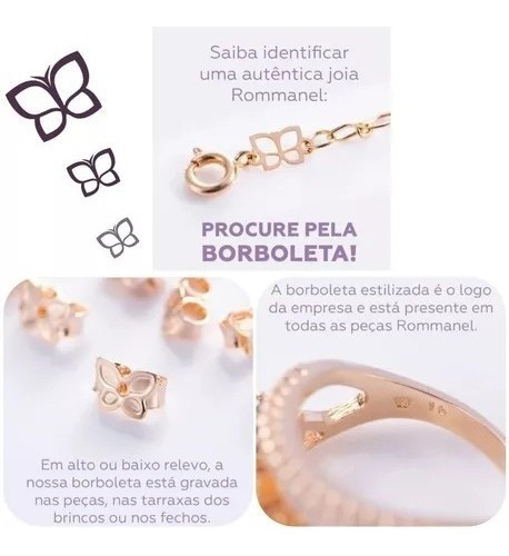 Pulseira Feminina Rommanel Banhada Ouro Gio Antonelli 552031