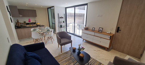 Departamento De Preventa, Dos Recámaras, Con Dos Balcones En Portales Sur, Cdmx