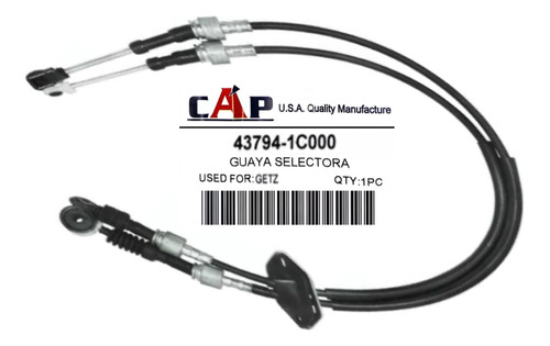 Guaya Selectora De Cambios Getz 1.3 1.6 2002-2014 Sincronico