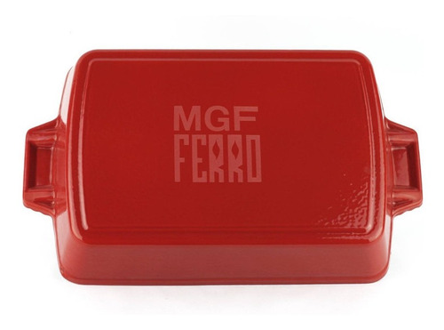 Imagen 2 de 3 de Magefesa Bandeja Hierro Fundido 34x24 Cm Ferro