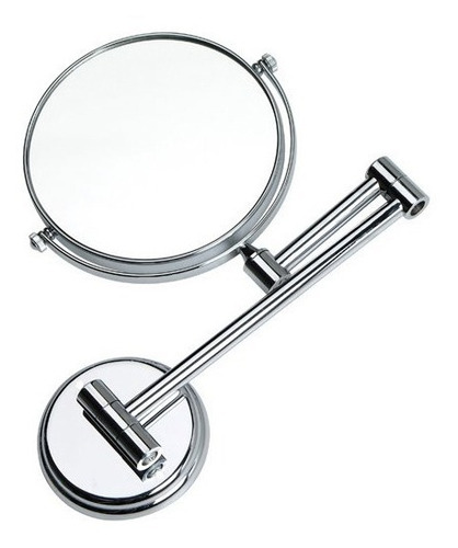 Espejo Extensible Doble Cara Diametro 20cm Accesorios Baño