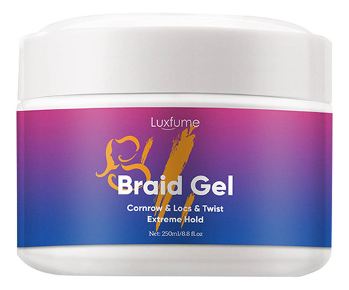 Dirty Braid Gel Trenzado Para El Cabello Trenzado Cera Hidra