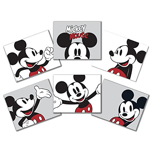 Arte De Pared De Disney Mickey Mouse Sin Marco Guarderã...