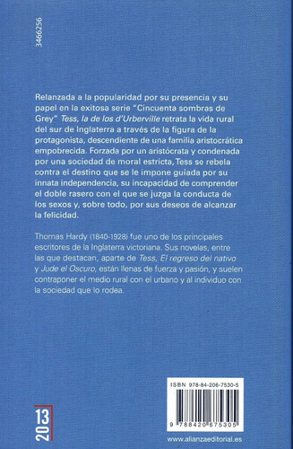 Tess La De Los D'uberville - Hardy - Alianza