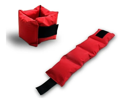 Imagen 2 de 3 de Tobilleras Pack X 10 Fitness Gimnasios Running Pesas Colores
