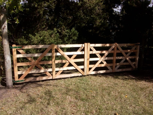 Imagen 5 de 6 de Tranqueras 120 X 300 Con Bisagra