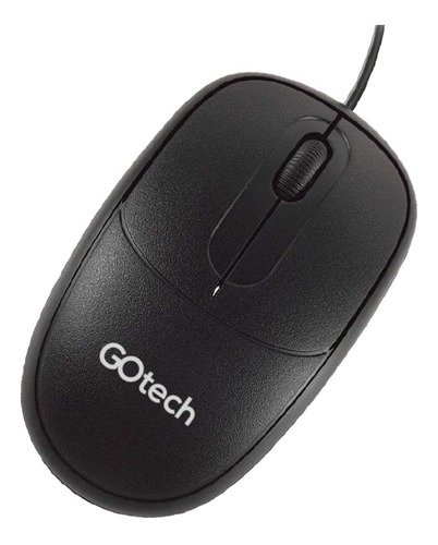 Ratón USB simple con cable Gotech Cmm-128 para ordenador portátil