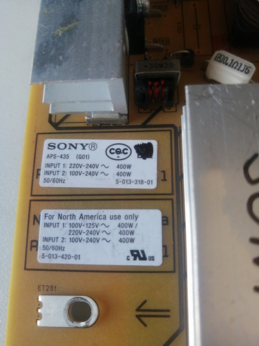 Fuente Xbr-65x900h 1-006-110-11 (Usado)