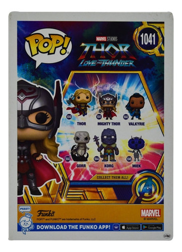 Marvel Thor Love And Thunder Mighty Thor #1041 Funko Pop