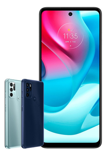 Imagen 1 de 4 de Moto G60s 128 Gb Aqua 6 Gb Ram