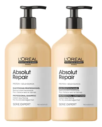 Kit L'oréal Professionnel Absolut Repair Gold Quinoa Duo