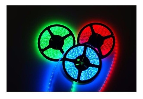 Kit Completo Tira Led Rgb 5050 Máxima Luminosidad