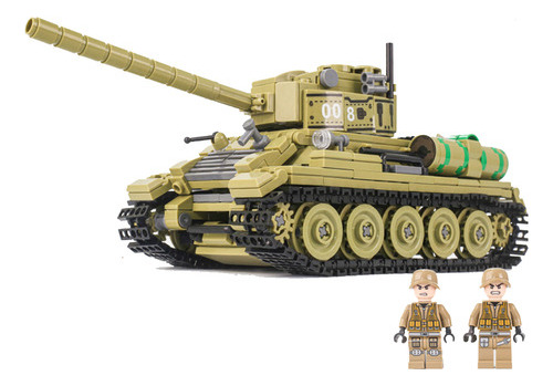 Minibuild Bloquear Soldados Y Tanques T34 Mods Milita [u]
