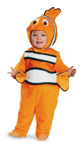 Disfraz Nemo Para Halloween Niño 12-18 Meses
