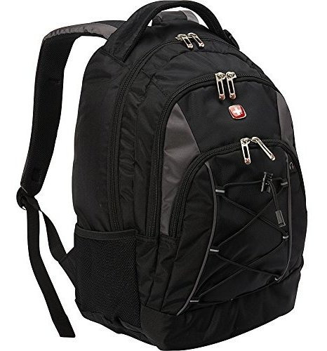 Mochila Elastica Swissgear Travel Gear (negro / Gris) - Dime