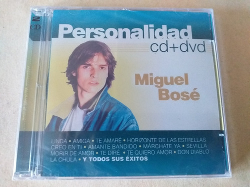 Miguel Bose   - Personalidad   Cd +  Dvd