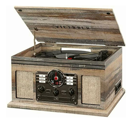 Victrola Nostalgic 6-in-1 Bluetooth Record Player &
