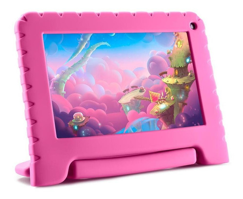 Tablet Para Niños Multi Kid Pad 2/32 Rosa Nb607 Color Rosado