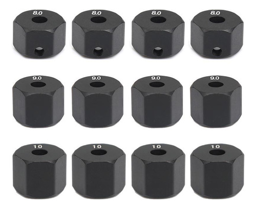 Cubo Hexagonal De Rueda De 12 Mm Para 1/10 Rc Crawler Axial