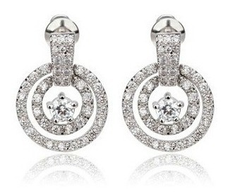 Aretes Con Cristales, Amor De Cristal Ac15-323