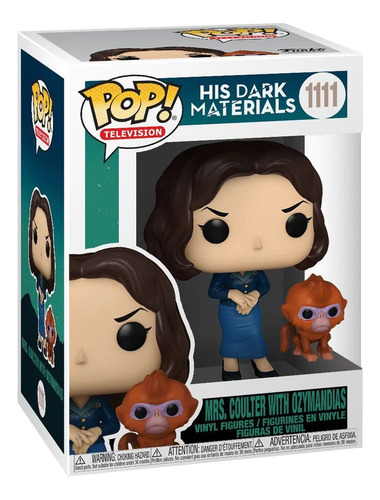 Funko Pop Tv: La Materia Oscura Mrs Coulter Con Daem