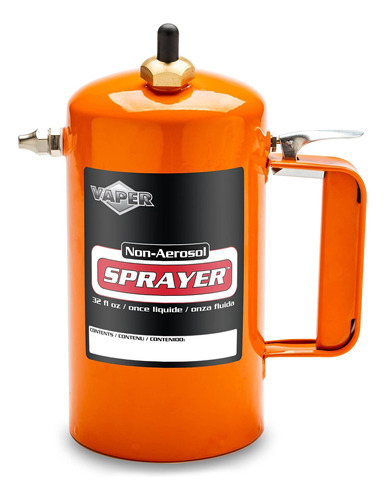 Pulverizador Aerosol Color Naranja