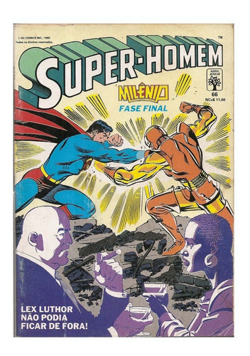 Hq Super-homem Nº 66 - Milênio - Fase Final