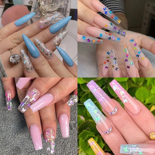 12 Colores/caja De Lentejuelas Con Purpurina Para Uñas 01