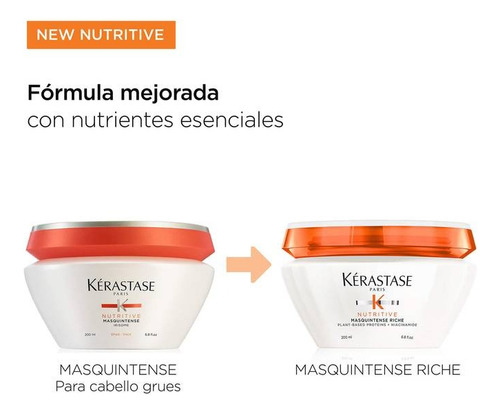 Máscara Kerastase Nutritive Masquintense Riche 200ml