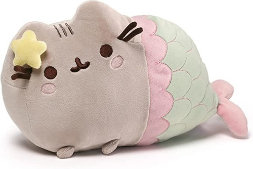 Gund Pusheen Mermaid Con Star  Peluche  Peluche Gato, 12 Pu