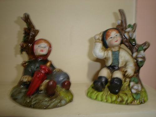 Figuras Pareja  Porcelana Adorno Vitrina  Jer