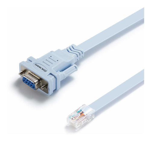 Oikwan Cable De Consola Db9 A Rj45, Compatible Con Cisco Rou