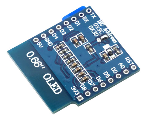 Display Lcd Oled I2c 0.66 Para D1 Mini