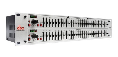 Equalizador Dbx 231s Stéreo 31 Bandas 2 Canais Bivolt