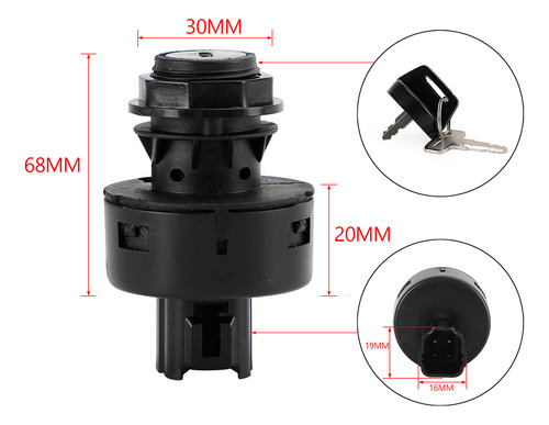 Interruptor De Encendido Para Yamaha Rhino Yxr 450 660 04-13