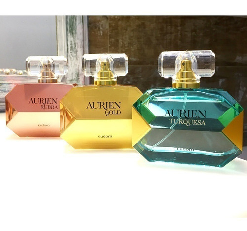 Combo Aurien Rubra + Aurien Gold + Aurien Turquesa - Eudora