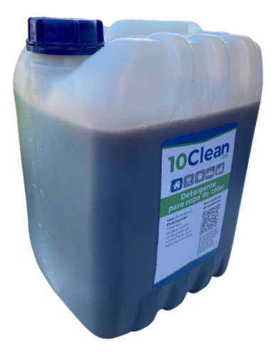 Detergente Liquido Para Ropa Obscura 10 L 10clean.co