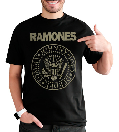 Camiseta Remera Ramones Rock 