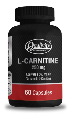 L - Carnitina Qualivits® 250mg X 60 Cápsulas