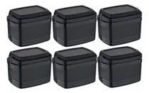 Comprar Kit 6 Caixas Térmicas 5 Litros Cooler Preto Até 6 Latas