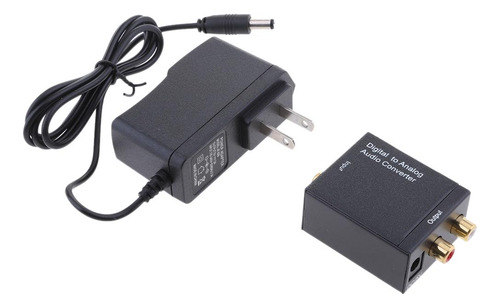 Adaptador Convertidor / Analógico Spdif + Enchufe . Uu.