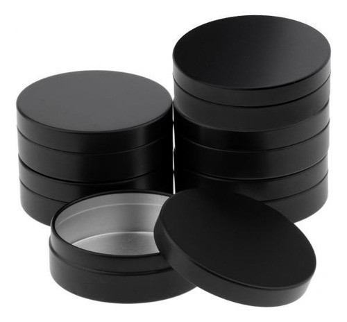 3 Paquete De 6 Tarros De Lata De Aluminio 100ml Tarros Con A