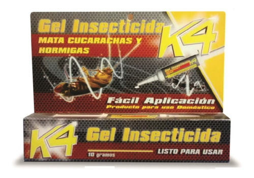 Gel Mata Cucarachas Hormigas K4