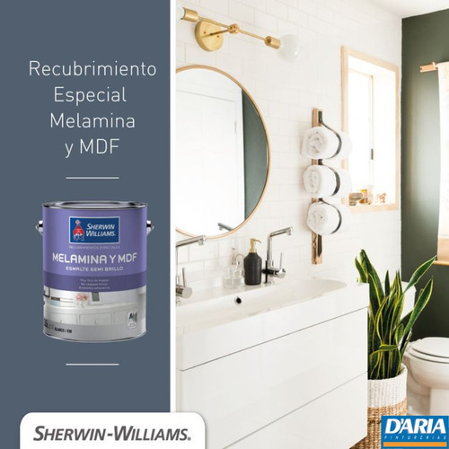 Pintura Mdf Y Melamina X 4 Lts Protección De Superficie