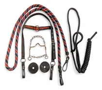 Comprar Cabeçada Rédea Cabresto Preto Freio Protetor Para Pônei