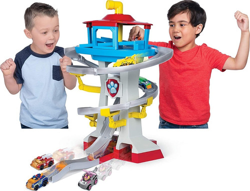 Paw Patrol Torre Vigilancia Pista Adventure Bay Rescue Metal