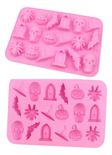 Moldes De Silicona Para Halloween P, Fondant Con Forma De Ga