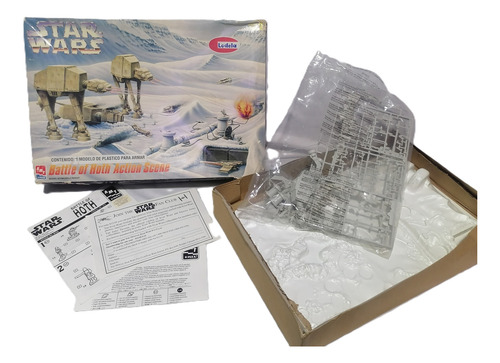 Star Wars Battle Of Hoth Action Scene Playset Lodela 1981 Blanco (Usado)