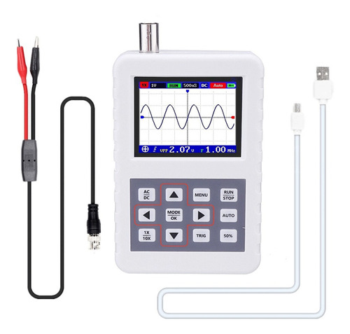 Daniu Ads2050h Portátil Osciloscopio Alta Precisión 5mhz Anc